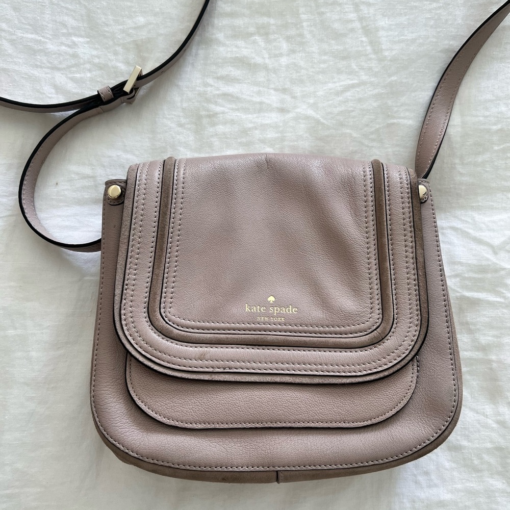 Kate Spade Beige Crossbody Bag